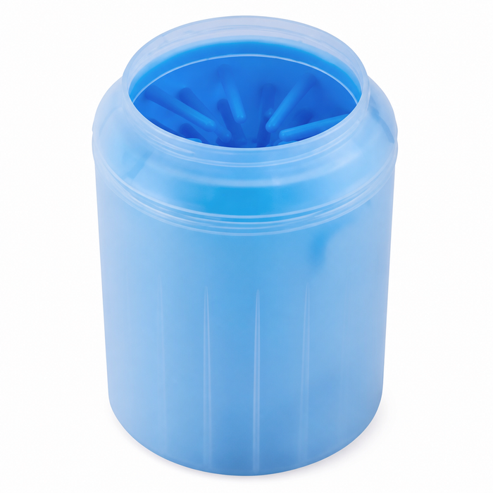 Large silicone dog paw cleaner cup