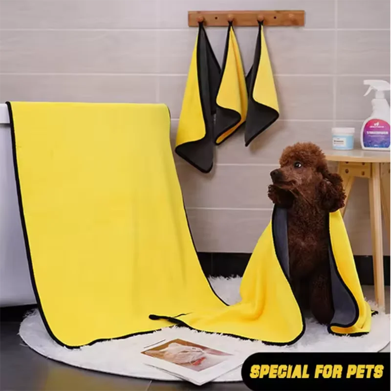 Microfiber Pet Bath Towel
