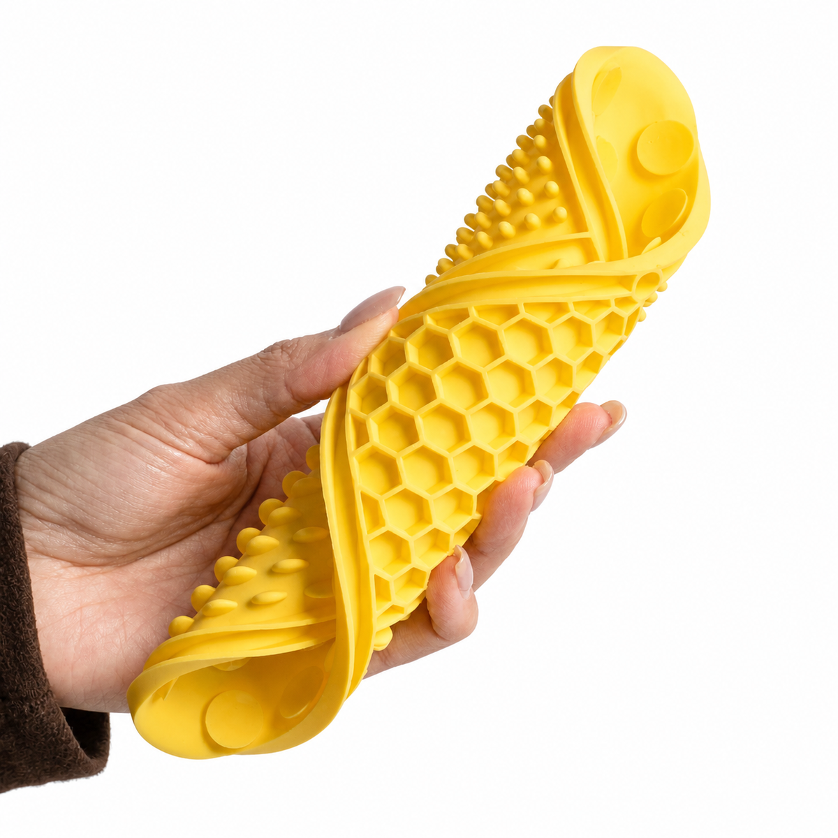 Flexible silicone CalmBath lick mat